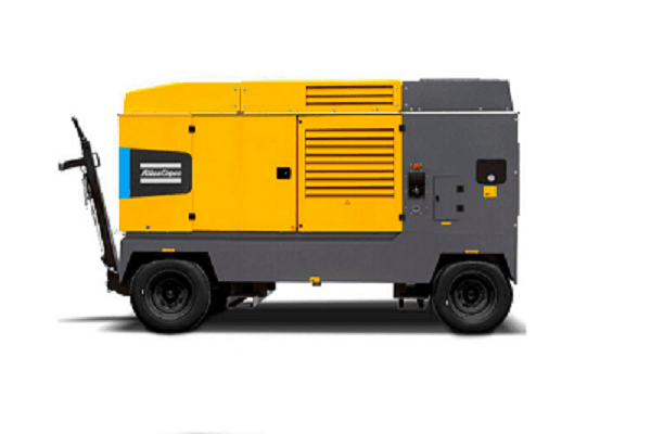 Compressor portátil Atlas Copco XAVS 1600 de 1600 pcm