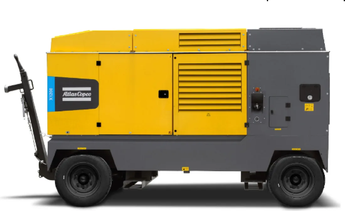 Compressor portátil de perfuração Atlas Copco DrillAir Y1300 Sd