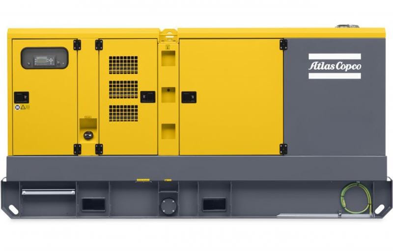 Gerador de energia Atlas Copco QAS 140