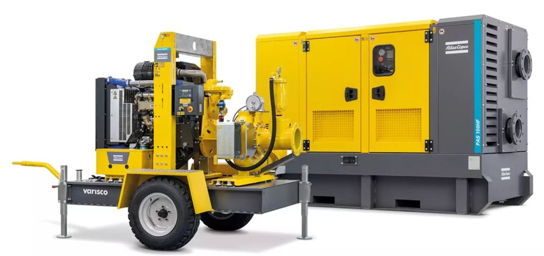 Motobomba Atlas Copco PAS MF/HF