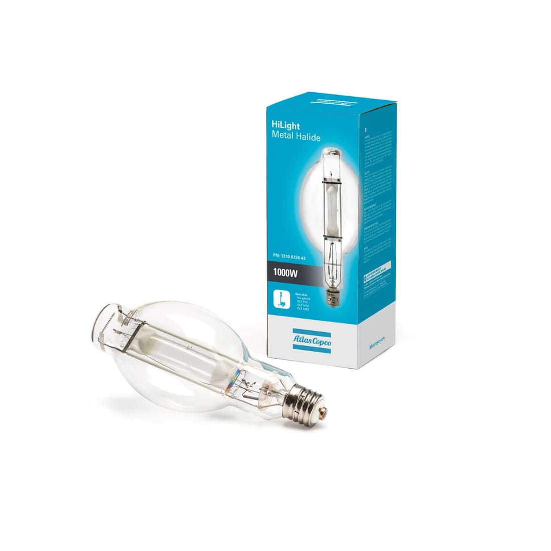 Lâmpada de 1 kW para torre de iluminação Atlas Copco