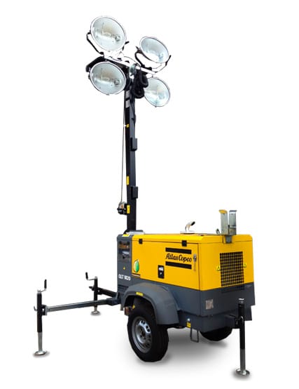 Torre de iluminação Atlas Copco QLT M20